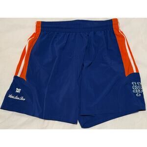 Aimé Leon Dore ALD x NY Mets MLB Shorts Blue Orange Size M New With Tags